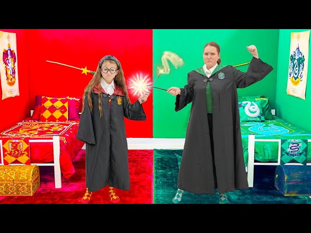 Harry Potter Gryffindor and Slytherin House in real life class=