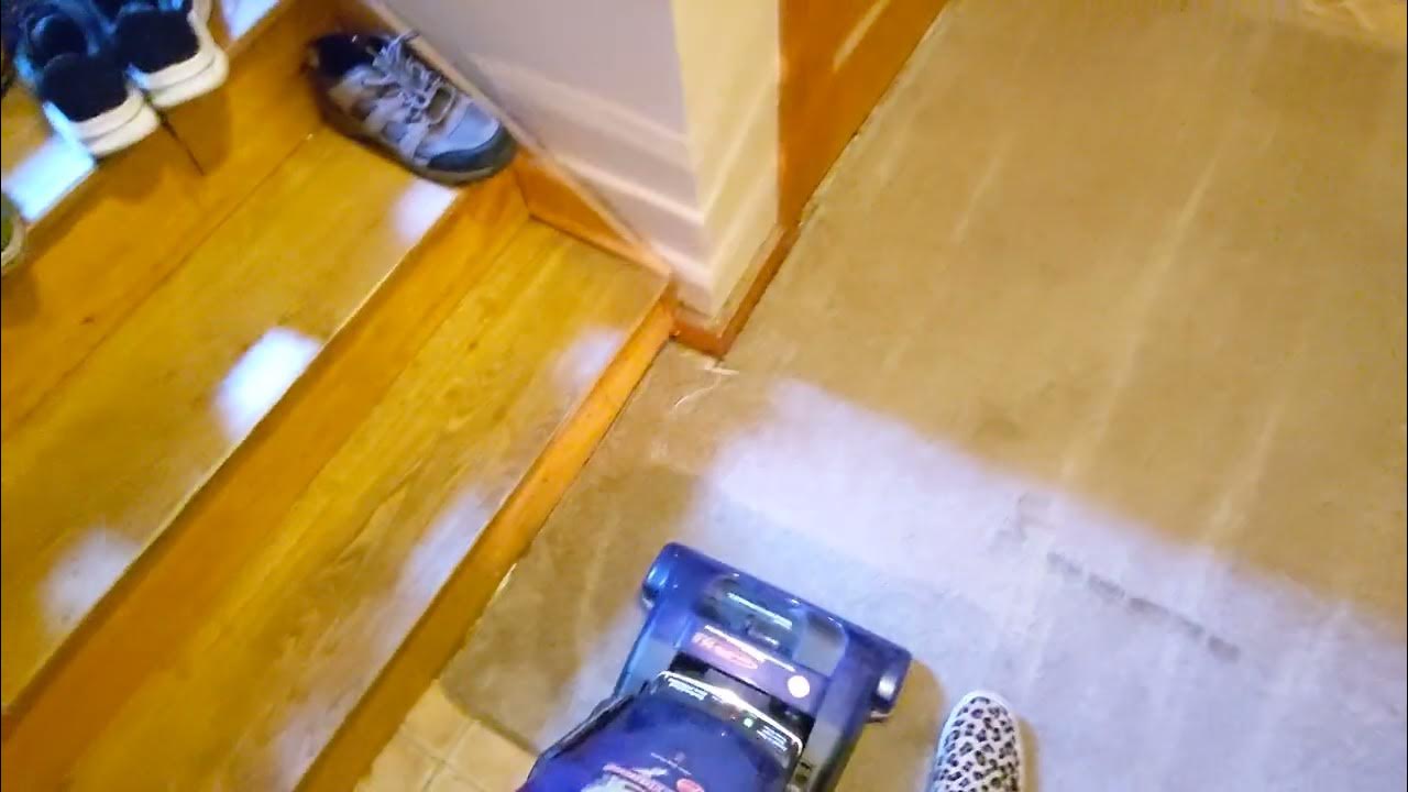 Hoover Windtunnel Supreme Burns Carpet With Mighty Brushroll YouTube