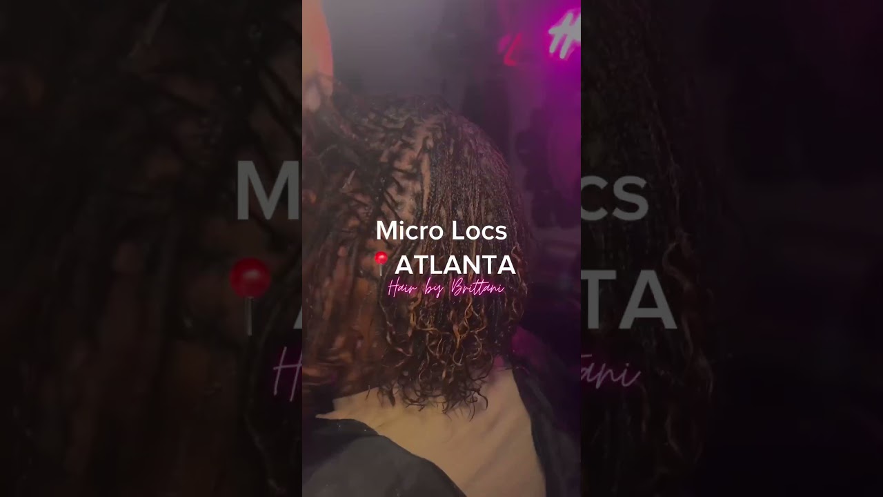ATLANTA| The Girls are starting their locs early in the year 💓 Microlocs 