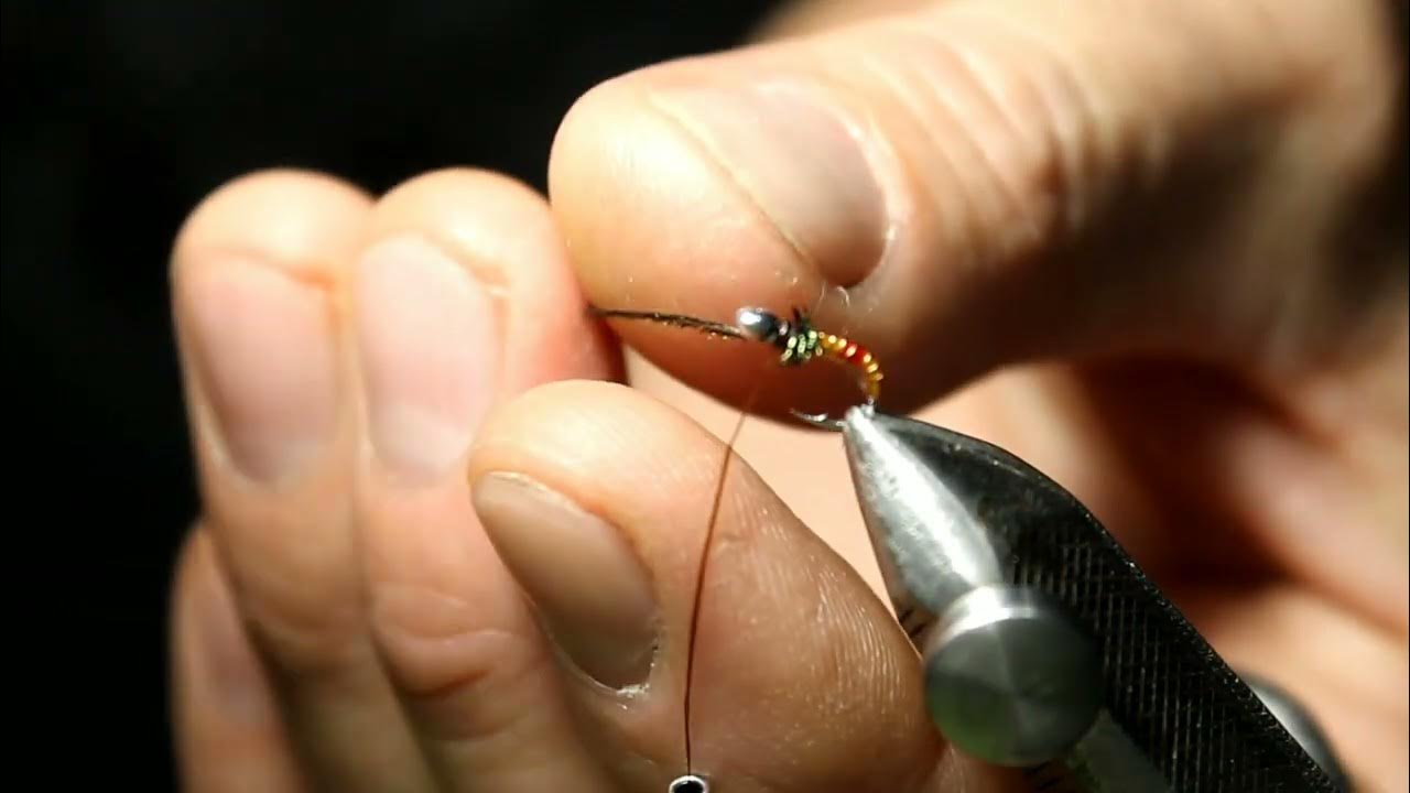 Комарик на хариуса. Мушка комарик - YouTube