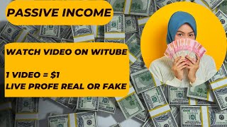 Reailty Of Witube Website Wintube Is Real Or Fake How To Make Money Online