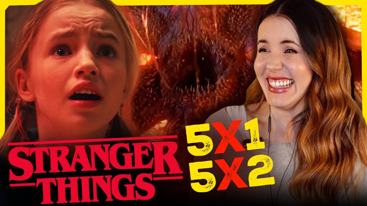 STRANGER THINGS Season 5 Episode 1 and 2 REACTION! - "The Crawl" + "The Vanishing of Holly Wheeler”