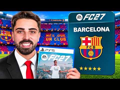 I REBUILT BARCELONA IN FC 27! // CAREER MODE