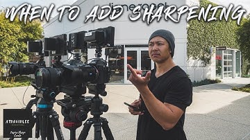 Soft Video Quality - When To Add Sharpening