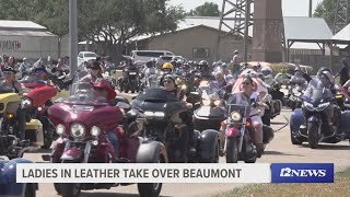 Ladies in Leather's 5th Annual Motorcycle Parade and Rally comes to Beaumont for the first time
