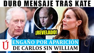 CONMOCIÓN MUNDIAL por COMUNICADO de Kate Middleton Rey Carlos SORPRENDE con Camila mientras prensa…