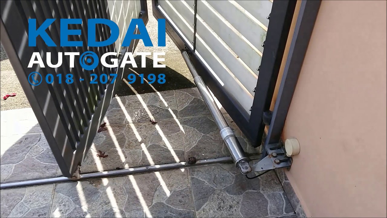 Oae Swing Auto Gate Arm Replacement For Kajang Customer Famous Auto Gate Brand Malaysia Youtube
