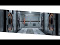 Sci Fi Corridor made in Blender 2.81 Eevee