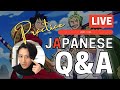 [JP/EN] Japanese Q&A & Kanji Lesson & Japanese Listening Practice