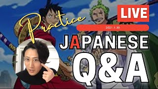 [JP/EN] Japanese Q&A & Kanji Lesson & Japanese Listening Practice