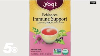 Yogi Immune Support tea bags recalled