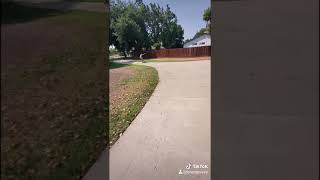 Electric skateboard CRASH! 20MPH