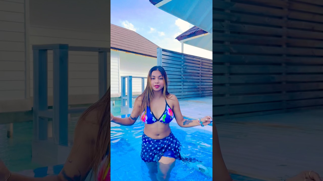 Maldives Me Kiya Reel Shoot 😍 