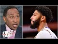 'Anthony Davis had an atrocious performance' - Stephen A. reacts to Game 1 | First Take