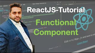 ReactJS Tutorial - Functional Component - With Live Coding Example 🔥🔥