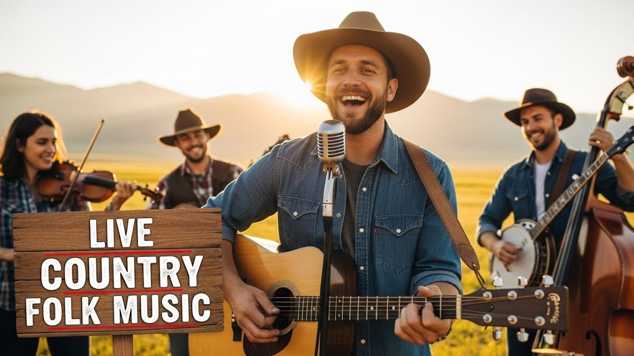 Live Folk Country Music Radio bringing Calm Americana Soul and Acoustic Flow