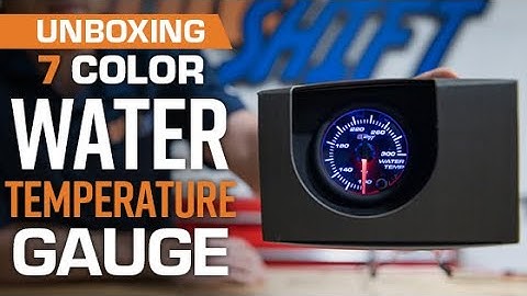 Unboxing | GlowShift 7 Color Series Water Temp Gauge for Cars and Trucks
