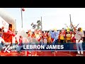 Hell Hoop Shot for Charity with NBA Champ LeBron James