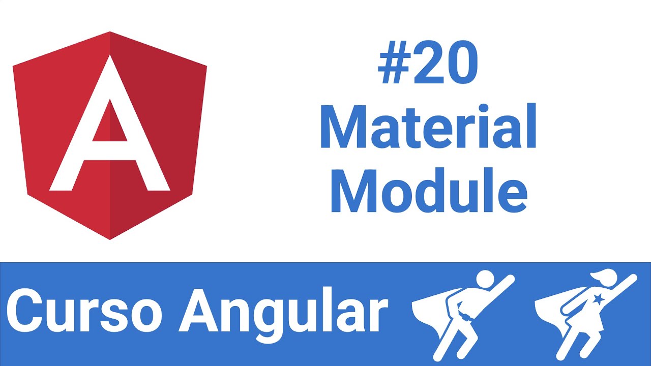 Curso Angular v13: #20 - Material Module - YouTube