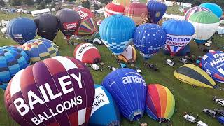 Bristol international balloon fiesta 2019 first ever Thursday Am ascent