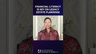 New Alert Financial Literacy Key For Legacy Estate Planning Resimi