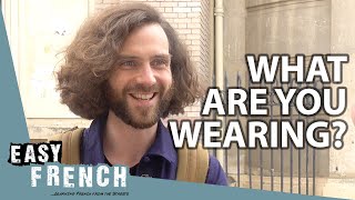 French Clothing Vocabulary | Super Easy French 98