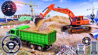 Heavy Excavator Construction Working - Construction Simulator Game - Android Gameplay screenshot 2