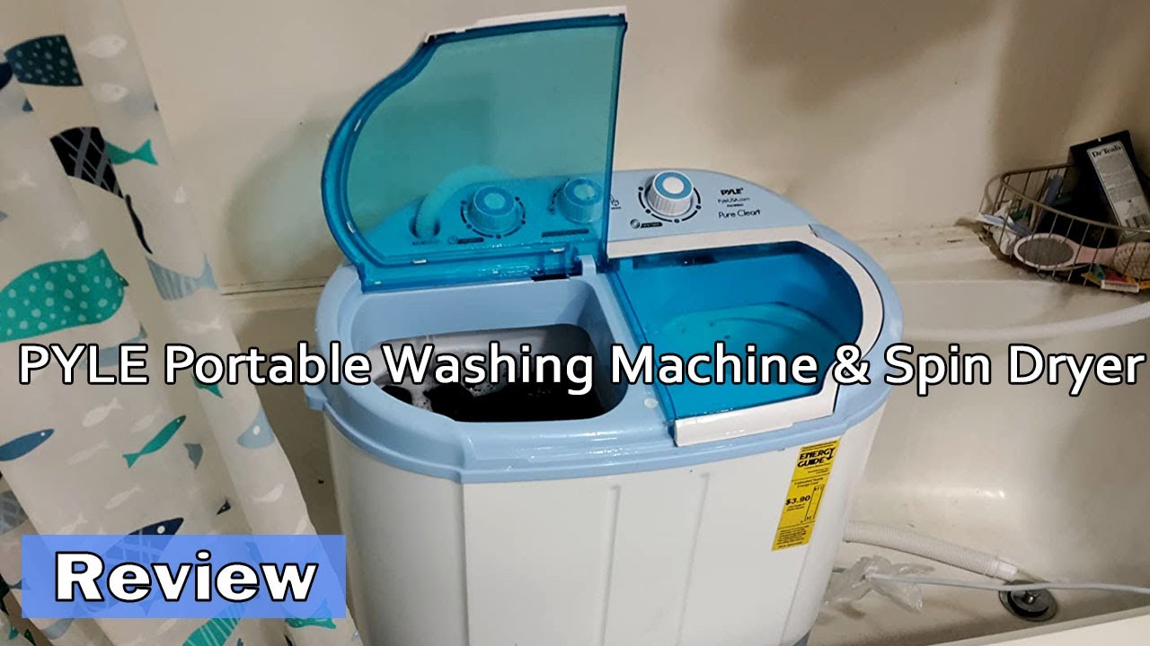 PYLE Portable Washing Machine & Spin Dryer Review 