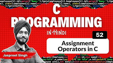 Assignment Operators in C