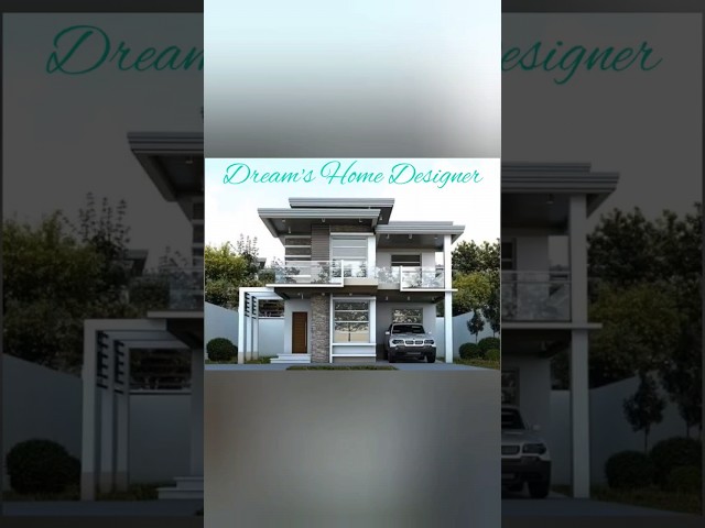 Modern Home Front Design #youtubeshorts #interior #housedesigner #interiordesign #shorts #shortsfeed