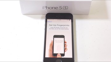 iPhone 5s - How to Set Up Touch ID