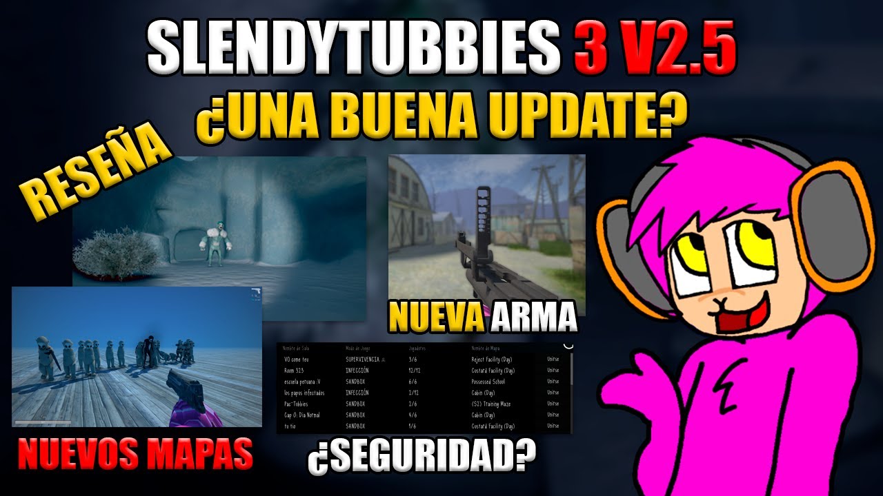 Mapa De Slendytubbies 3 (actualizado con fabrica de papillas