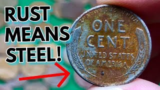 Rare Steel Penny Found Coin Roll Hunting Pennies!