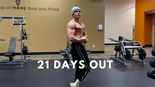 21 Days Out Raw Arm Workout Weston Garland