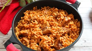 Receta de FIDEOS A LA CAZUELA. Por POCO DINERO comerá toda la familia