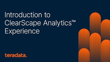 ClearScape Analytics Experience Overview