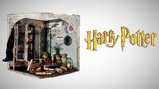 HARRY POTTER inspired miniature room | Harry Potter miniature