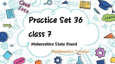 Chap-8 Algebraic Expression and operations on them|Practice set -36 Class -7|