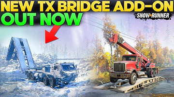 New TX Bridge Add-on Out Now in SnowRunner Everything You Need to Know