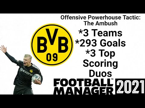 3 4 1 2 Offensive Powerhouse Tactic Review Fm21 Tactics Youtube