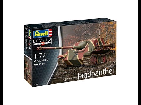 Немецкая САУ "Jagdpanther". Обзор модели фирмы "Revell" в 1/72 масштабе. Немецкая САУ "Jagdpanther". Обзор модели фирмы "Revell" в 1/72 масштабе.