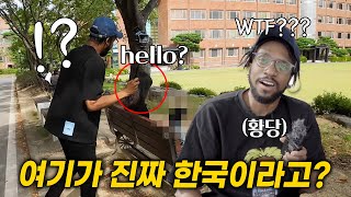 When An American Dude Invaded The University In Pohang This Is Crazy lol (Handong Global University)