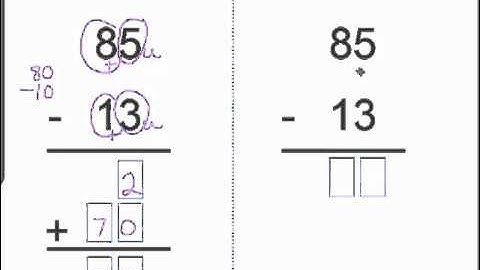 MathABC.com: Subtraction: Calculations: subtracting - up to 100