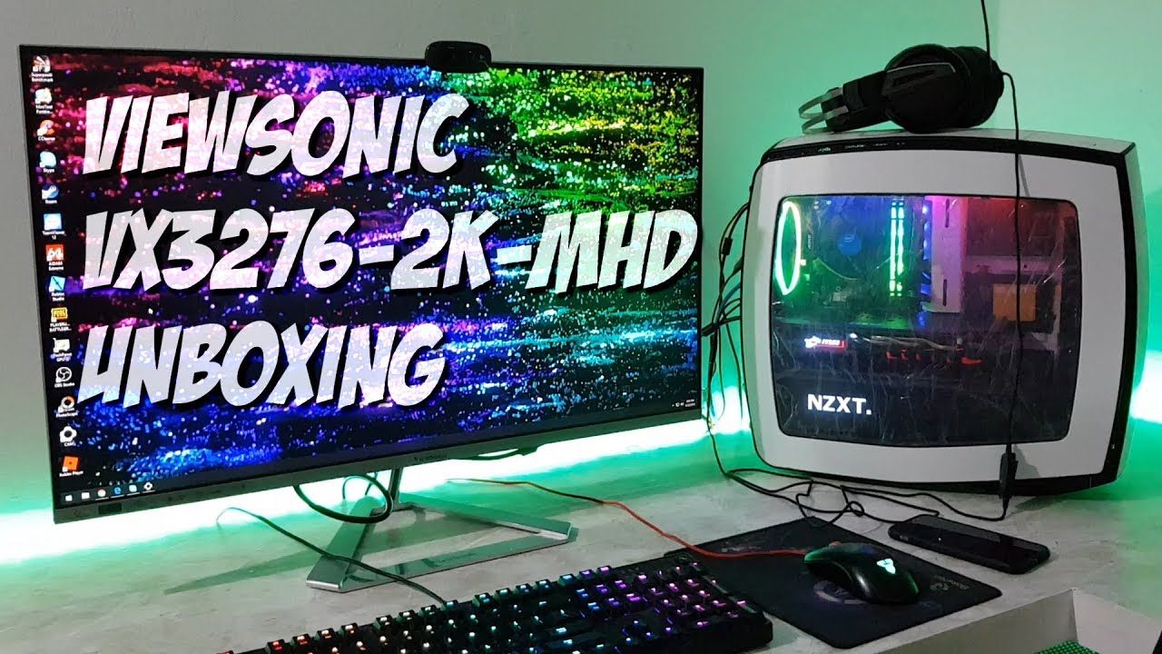 ViewSonic VX3276-2K-mhd Unboxing and Quick Overview