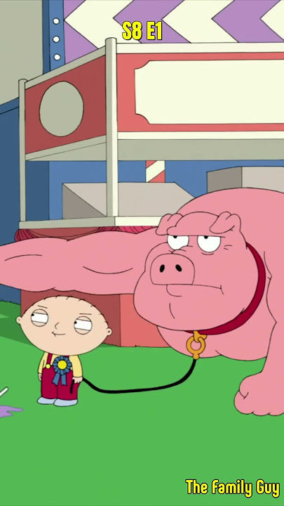 Stewie won a pig | #shorts #familyguy