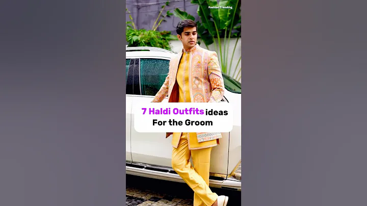 7 Haldi Outfits ideas for Groom 🤵✨ #haldi #grooming #wedding #weddingdress #shorts #viral #outfit