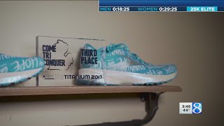 Mother hopes 'angel's' legacy will be her greatest race yet