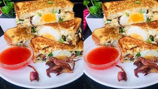 Sandwich Ya Mayai Tamu Sana/Easy Sandwich Breakfast Recipe/ Breakfast Idea/Lunchbox Idea