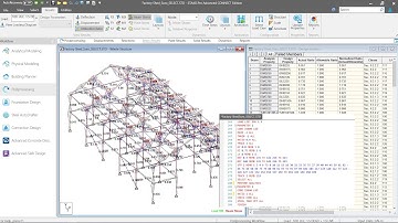 Steel Structure Optimization with STAAD: Part 1 - General Overview || Steel Take-off || SELECT