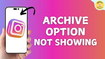 How To Fix Archive Option Not Showing Issue on Instagram